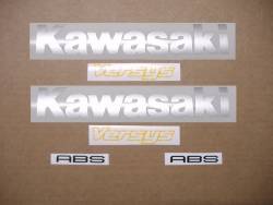 Kawasaki Versys KLE650 2012 complete decal set
