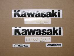 Kawasaki 650 Versys 2014 complete stickers set