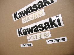Kawasaki Versys 2014 restoration graphics kit