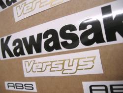 Kawasaki Versys 650 KLE 2014 full decals kit
