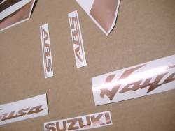 Suzuki hayabusa 2021 m1 rose gold kanji graphics set