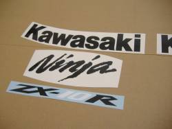 Kawasaki ZX 10R 2008 Ninja green stickers