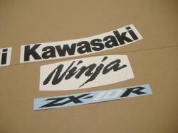 Kawasaki ZX-10R 2008 Ninja greenlogo  graphics set