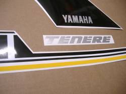 Yamaha XT660Z Tenere 2016 complete decals set