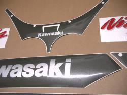 Kawasaki ZX-7 1990 black reproduction decals
