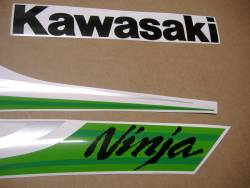 Kawasaki zx6r 2010 ninja reproduction decals kit