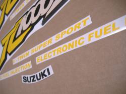 Suzuki TL1000S 1999 replacement decals kit
