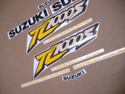Graphics for Suzuki TL 1000S 1999 red version