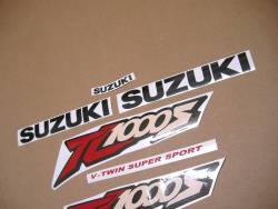 Suzuki TL 1000S 1999 restoration graphics