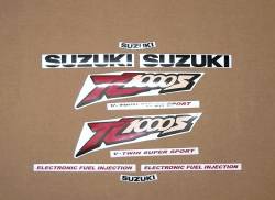 Suzuki TL 1000 S 1998 restoration decals