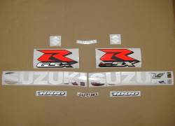 Suzuki GSX-R 1000 2004 black decals kit 