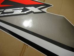 Suzuki GSX-R 750 2009 white adhesives set