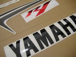 Yamaha R1 2009 RN22 14b white EU stickers