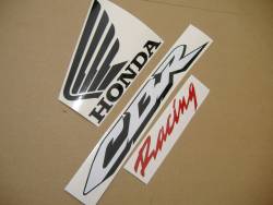 Honda CBR 600RR 2008 silver complete sticker kit