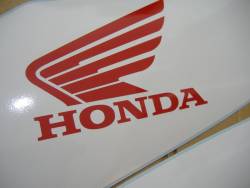 Honda 600RR 2007 blue labels graphics