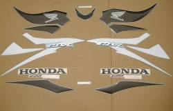 Honda 600RR 2007 grey full decals kit