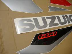 Suzuki GSXR 600 K5 red stickers
