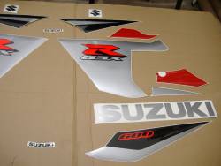 Suzuki GSX-R 600 2005 red decals kit 