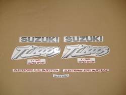 Suzuki TL 1000S 1997 black stickers set