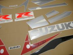 Suzuki GSX-R 600 K3 silver logo graphics
