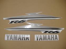 Yamaha R6 2007 2CO complete sticker kit