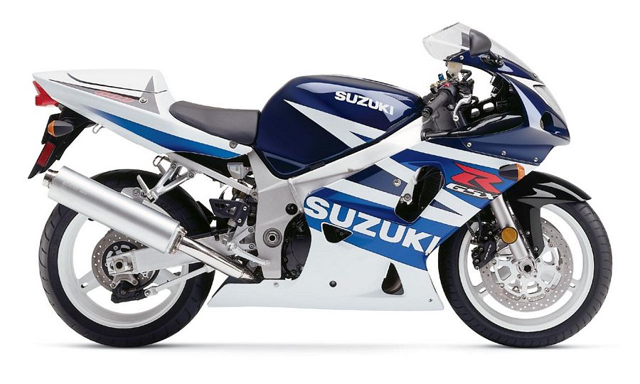 Suzuki GSX-R 600 2003 white decals kit 