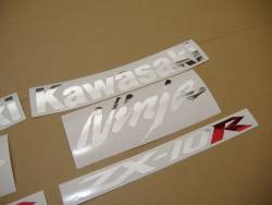 Kawasaki ZX10R 2006 complete stickers set