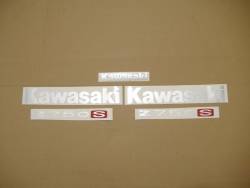 Kawasaki Z750 S 2006 black adhesives set