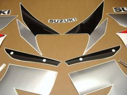 Suzuki GSX-R 750 SRAD silver stickers set