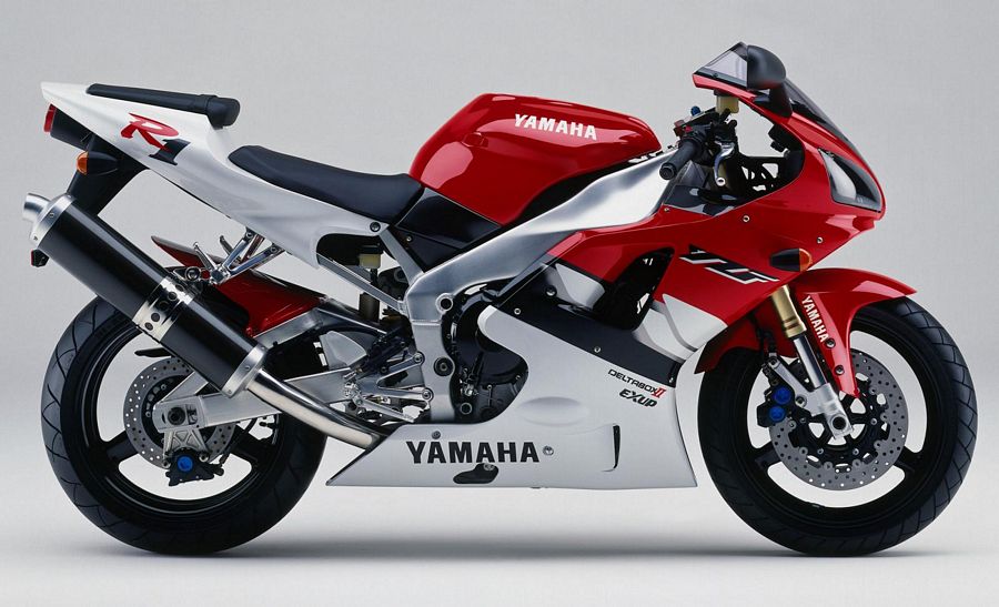 Yamaha YZF R1 1999 RN01 red full decal set