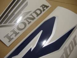 Honda VFR 800i 1999 blue US stickers kit