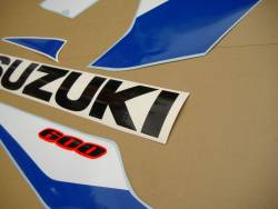 Suzuki GSX-R 600 2005 yellow decals kit 