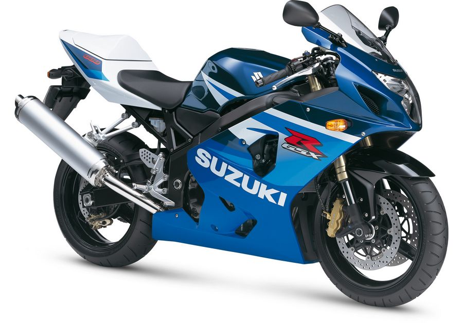 Suzuki 600 2005 blue stickers kit