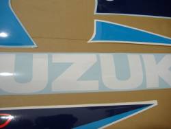 Suzuki GSXR 600 K5 blue full decals kit