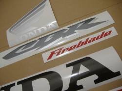 Honda CBR 1000RR 2004 Fireblade stickers