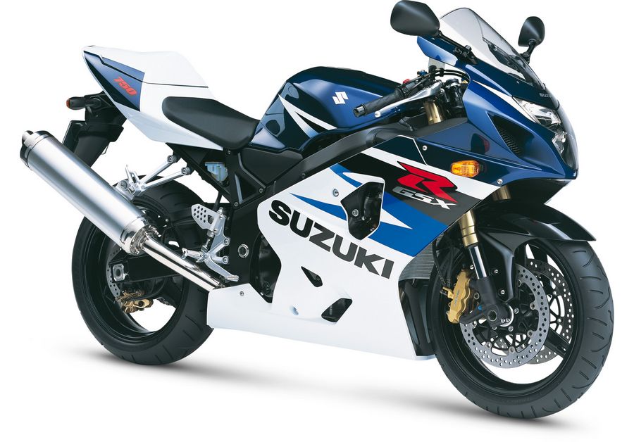 Suzuki GSX-R 750 2004 white decals kit 