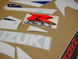 Suzuki 750 2003 blue stickers kit