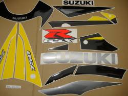 Suzuki GSXR 750 K3 yellow stickers
