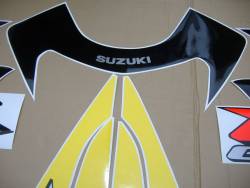 Suzuki GSX-R 750 2003 yellow adhesives set