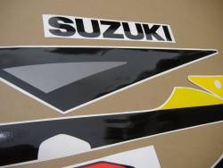 Suzuki GSX-R 750 2003 yellow decals kit 