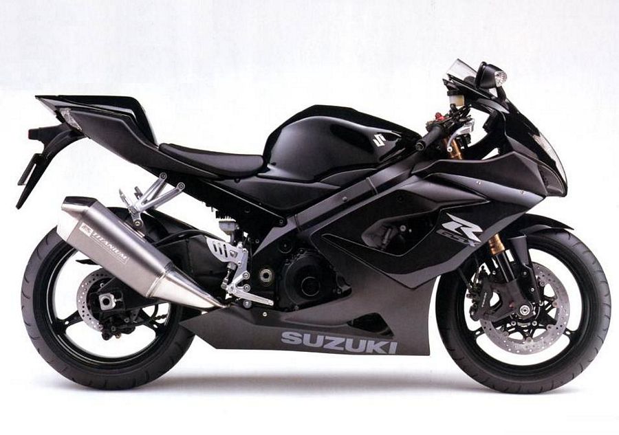Suzuki gsx-r 1000 2005 black full graphics set