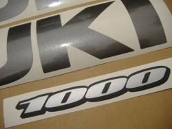 Suzuki GSX-R 1000 2005 black decals kit 