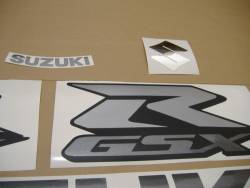 Suzuki 1000 2005 black stickers kit