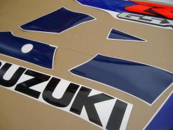 Suzuki GSX-R 1000 2004 white decals kit 