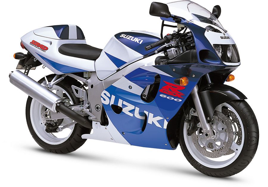 Suzuki GSX-R 600 1998 SRAD blue decals kit 