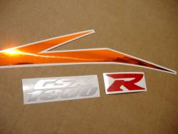 Suzuki Hayabusa 2008 orange complete sticker kit