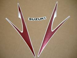 Suzuki Hayabusa K8 orange full decals kit