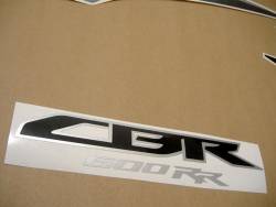 Honda CBR 600RR 2009 black stickers