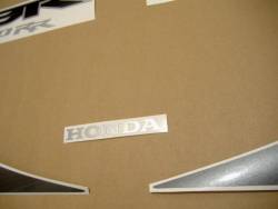 Honda CBR 600RR 2009 black logo graphics