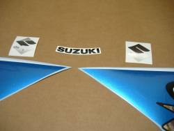 Suzuki GSX-R 600 2008 white decals kit 